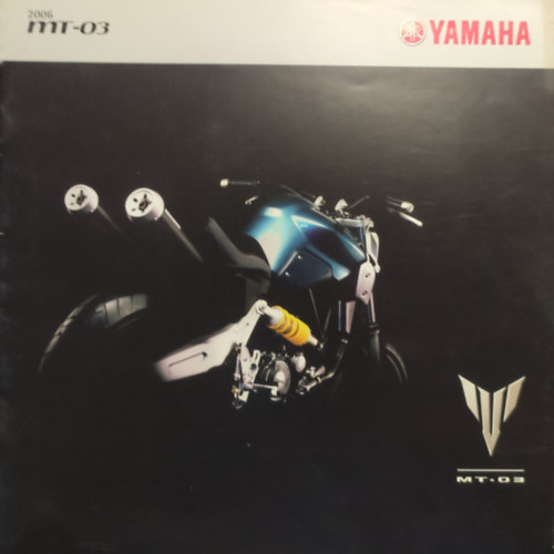 Yamaha MT-03 2006 - prospektus