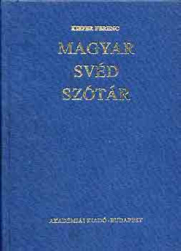 Kiefer Ferenc - Magyar-sv�d sz�t�r