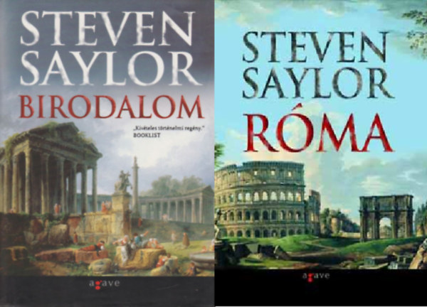 Steven Saylor - Birodalom + Róma ( 2 kötet )