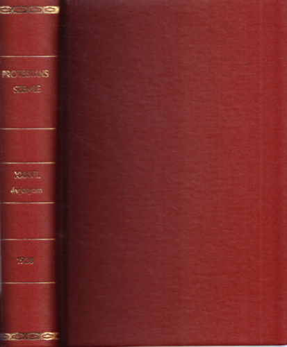 Protest�ns Szemle XXXVII. �vfolyam, 1928