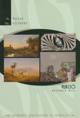 Bv: 74. kszer - 116. festmnyaukci (2005)