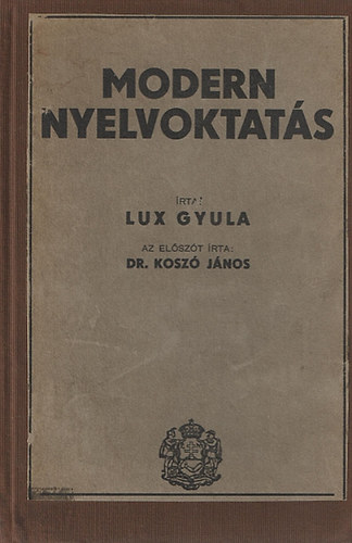 Lux Gyula - Modern nyelvoktat�s