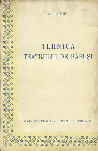 A Fedotov - Tehnika teatrului de papusi