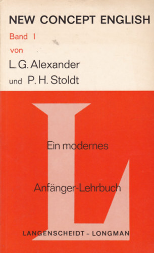 L.G. Alexander - P.H. Stoldt - New Concept English - Ein modernes Anf�nger-Lehrbuch I.