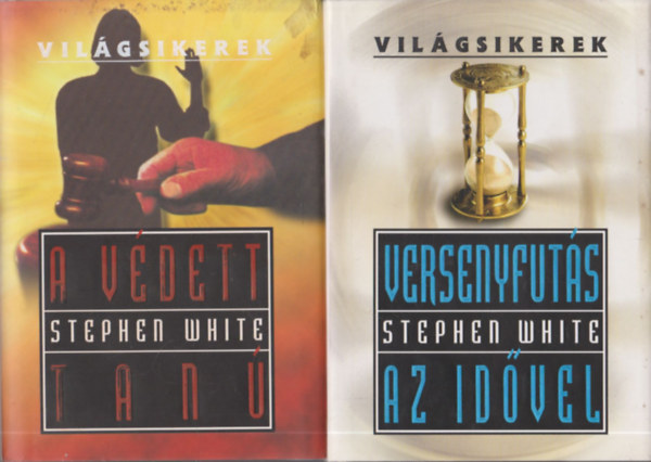 Stephen White - 2 db Vilgsikerek krimi: A vdett tan + Versenyfuts az idvel