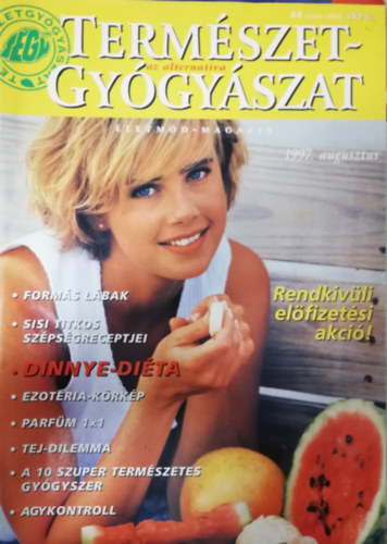 Termszetgygyszat letmd magazin 1997. Augusztus