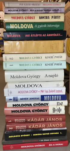 18 db Moldova György kötet