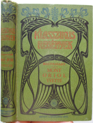 Maupassant - Mont-Oriol - Yvette