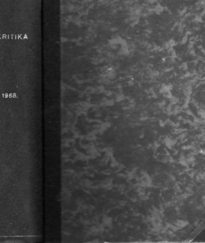 Kritika 1968. VI. �vfolyam 1-12 sz�m