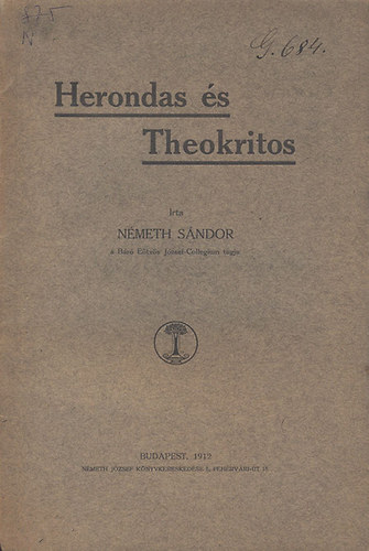 Németh Sándor - Herondas és Theokritos