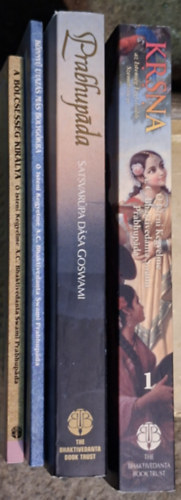 KRSNA + Prabhupada + Könnyű utazás más bolgókra + A bölcsesség királya ( 4 db könyv )