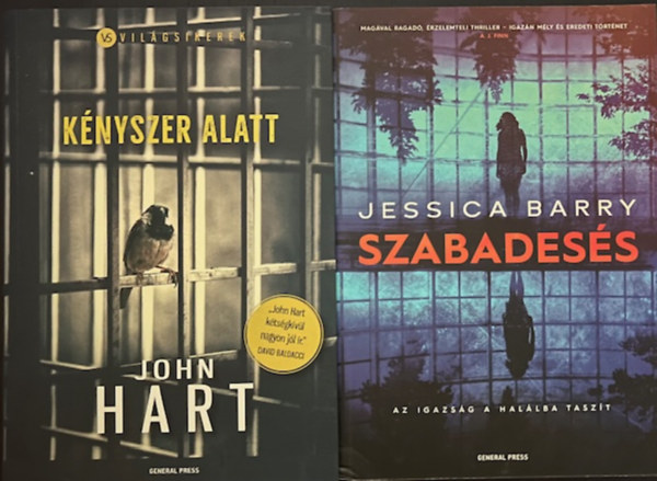 Jessica Barry John Hart - Krimi knyvcsomag (2 ktet )