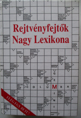 Dr. Garami László - Rejtvényfejtők nagy lexikona