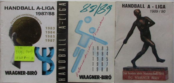 Wagner-Br - Handball A-Liga (1987/88, 88/89, 89/90)