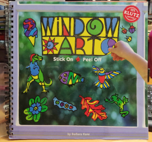 Barbara Kane - Window Art: Stick On Peel Off (Klutz)