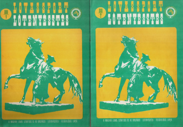 Hecker Walter  (szerk.) - Lovassport �s L�teny�szt�s XXIII. �vf. 1980. 1-6. sz�m (teljes)