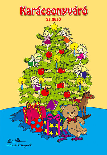 Karácsonyváró színező