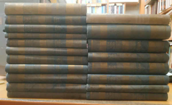 Jókai Mór - 19 db Jókai Mór összes művei: Elbeszélések I.; Enyém, tied, övé I-II., A damokosok; Fekete gyémántok I-II., Az elátkozott család; A három márványfej; Egy magyar nábob I-II.; Öreg ember nem vén ember