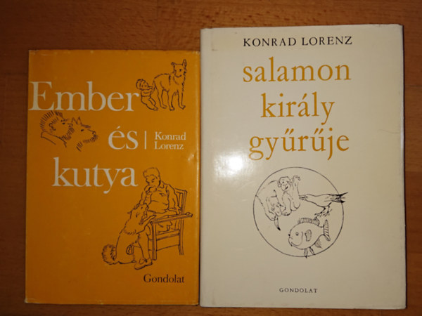 Konrad Lorenz - 2 m Konrad Lorenztl: Ember s kutya, Salamon kirly gyrje