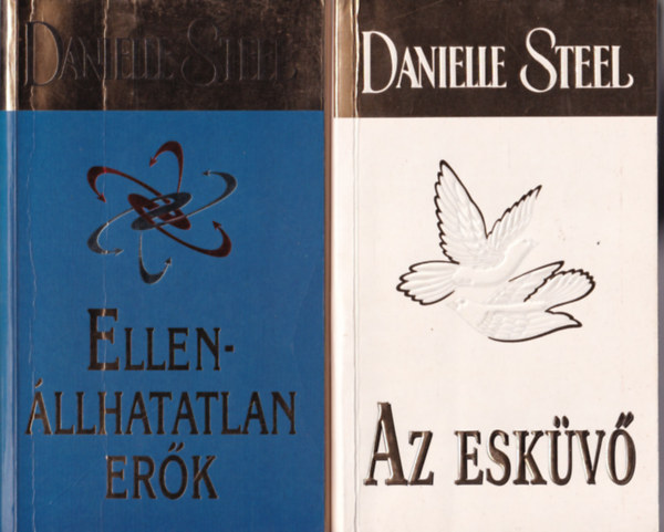 Danielle Steel - 2 db Danielle Steel: Ellenállhatatlan erők, Az esküvő, Tükörkép, Utazás