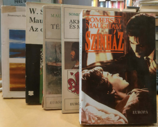 William Somerset Maugham - 5 db Maugham: Az �rd�g sarkanty�ja + Az oroszl�nb�r + Sz�nh�z + T�li utaz�s + Akkor �s most