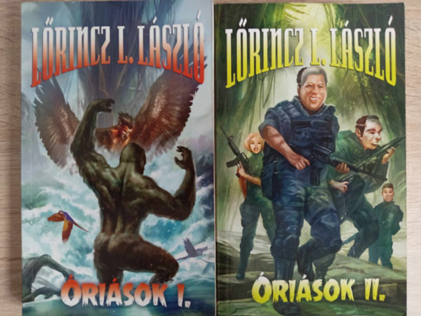 Boldog Katalin (szerk.) Lőrincz L. László (Leslie L. Lawrence) - Óriások 1-2. (Vijjogók és óriások sorozat 2. rész)