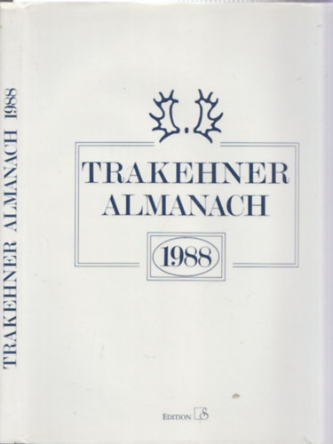 Trakehner Almanach 1988 - (lovas knyv, nmet nyelv)