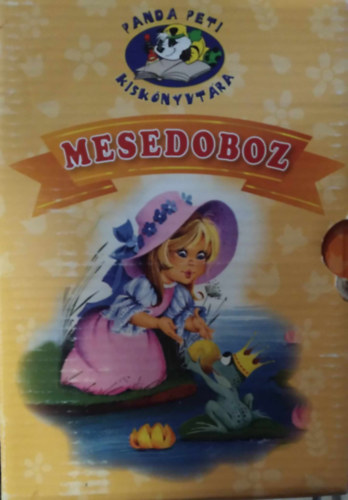 Mesedoboz - Panda Peti kisknyvtra - 6 knyvecske dszdobozban