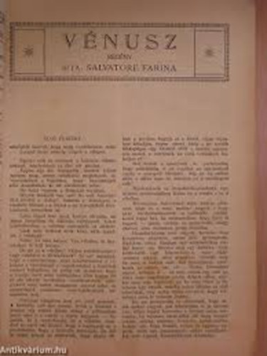 Salvatore Farina - Vénusz