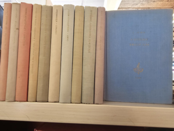 Jack London, Mark Twain, Grdonyi Gza, Molnr Ferenc, Karinthy Frigyes, Rudyard Kypling, Erich Kstner, Charles s Mary Lamb, Miguel de Cervantes, Swift Jonathan, G. A. Brger, Jkai Mr - 11db Az n knyvtram sorozatbl, KNYVMENT AJNLAT: Az nekl kutya+ Tom Sawyer kalandjai+ Lthatatlan ember+ A pl utcai fik - Tanr r krem+ A dzsungel knyve+ Emil s a detektvek - A kt Lotti+ Shakespeare mesk+ Don Quijo