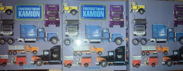 3db Fantasztikus kamion album (Atlas Kiad)