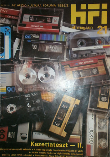 Darvas L�szl�  (szerk.) - HiFi magazin 21.