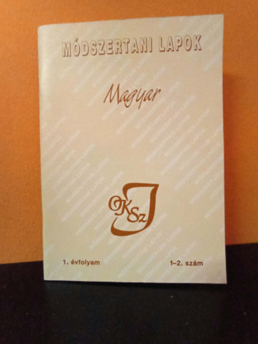 Nobel Iván - Módszertani lapok - Magyar - 1. évfolyam 1-2. szám