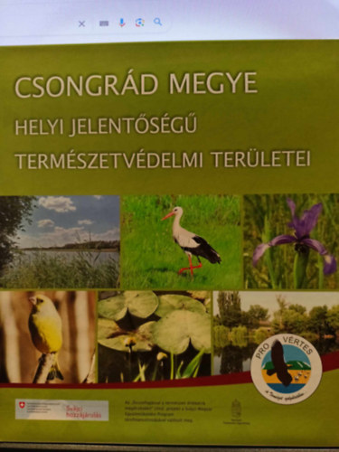 Csongr�d megye helyi jelent�s�g� term�szetv�delmi ter�letei