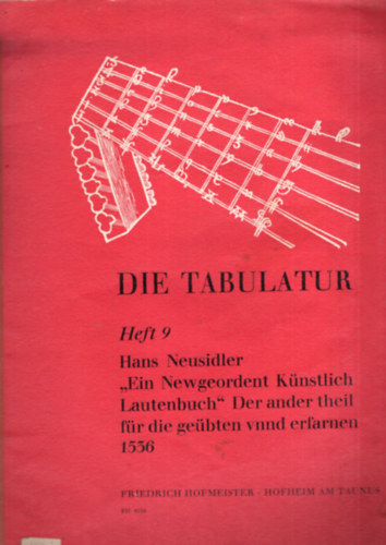 Die Tabulatur - nmet kotta ( Heft 9 )