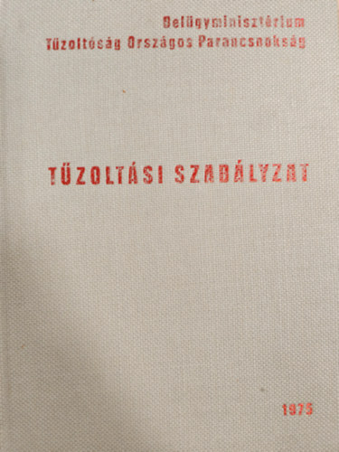 T�zolt�si szab�lyzat