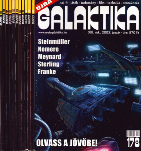 Galaktika 2005/1-12. (teljes vfolyam, lapszmonknt, 178-189. szmok)
