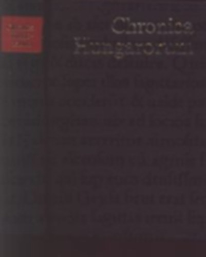 Chronica Hungarorum (számozott)- minikönyv