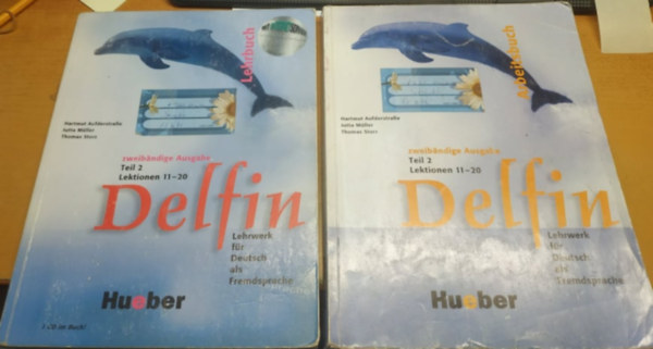 Hartmut Aufderstrasse, Jutta Mller, Thomas Storz - Delfin - Lehrbuch - Zweibandige Teil 2 Lektionen 11-20 + Arbeitsbuch (2 ktet)