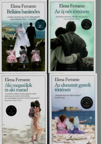 Elena Ferrante - Nápolyi regények 1-4