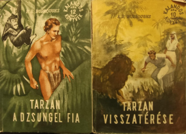Edgar Rice Burroughs - Tarzan knyvcsomag