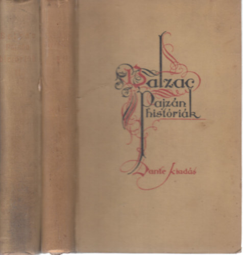 H. de Balzac - Pajz�n hist�ri�k I-II.