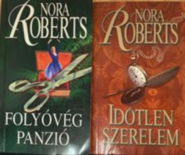 Nora Roberts - Idtlen szerelem + Folyvg panzi  (2 ktet)