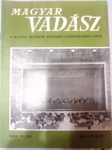 Magyar Vadsz 1968 jlius