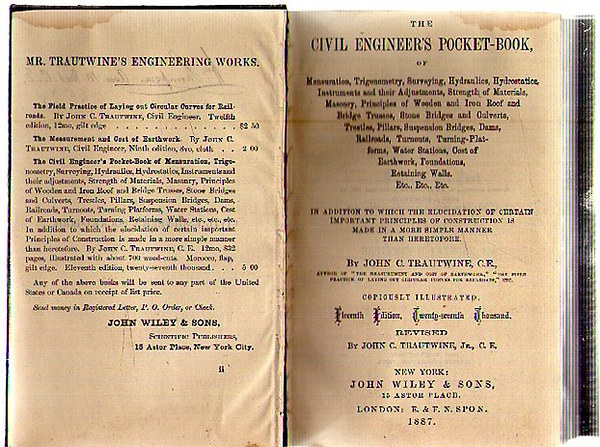 John C. Trautwine - The Civil Engineer's Pocket Book