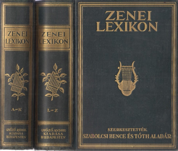Szabolcsi Bence  (szerk.) Tth Aladr (szerk.) - Zenei lexikon I-II.