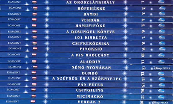 Disney Klasszikusok gy�jtem�nye 1-18.