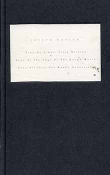 Joseph Kosuth - Zeno az ismert vilg hatrn