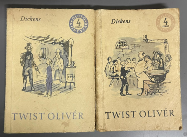Dickens - Twist Oliv�r (Oliver Twist) I-II. (Olcs� K�nyvt�r)