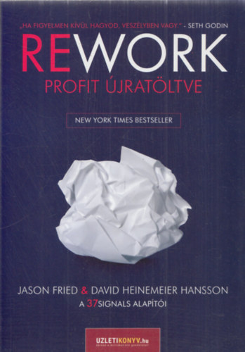 Jason, Heinemeierhansson, David Fried - Rework
